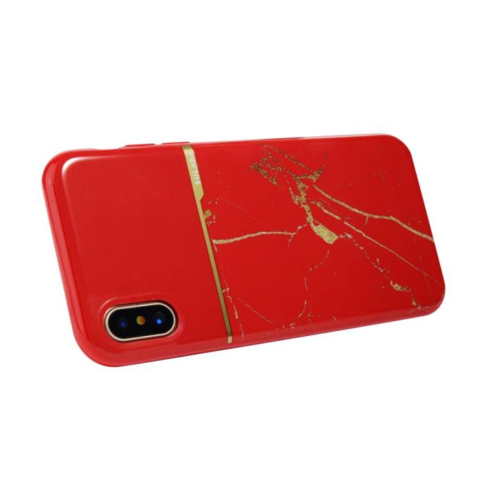 SULADA - Sulada Marble Series Skal till iPhone XS / X - Vit