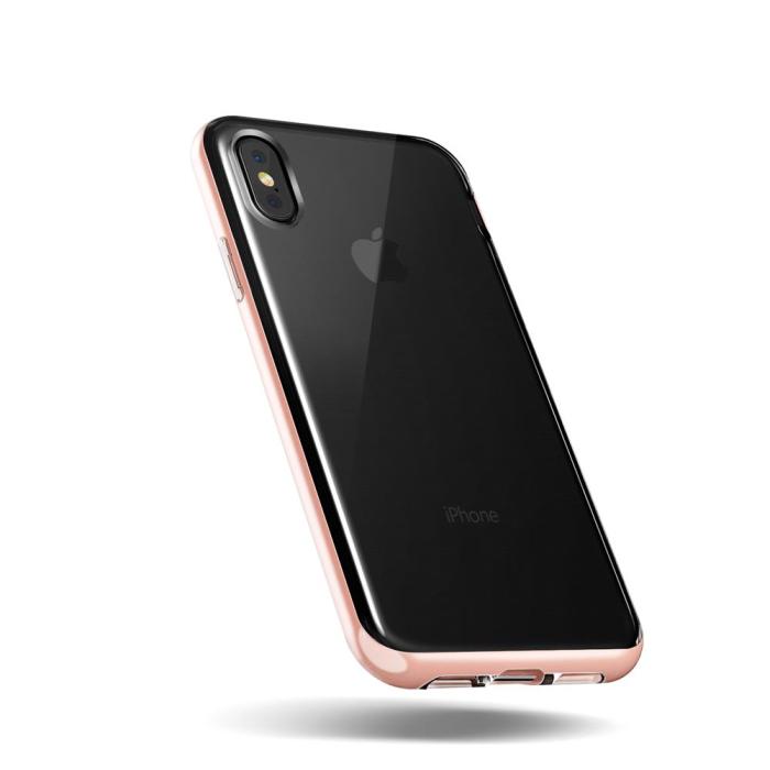 VERUS - Verus Crystal Bumper Skal till Apple iPhone XS / X - Rose Gold