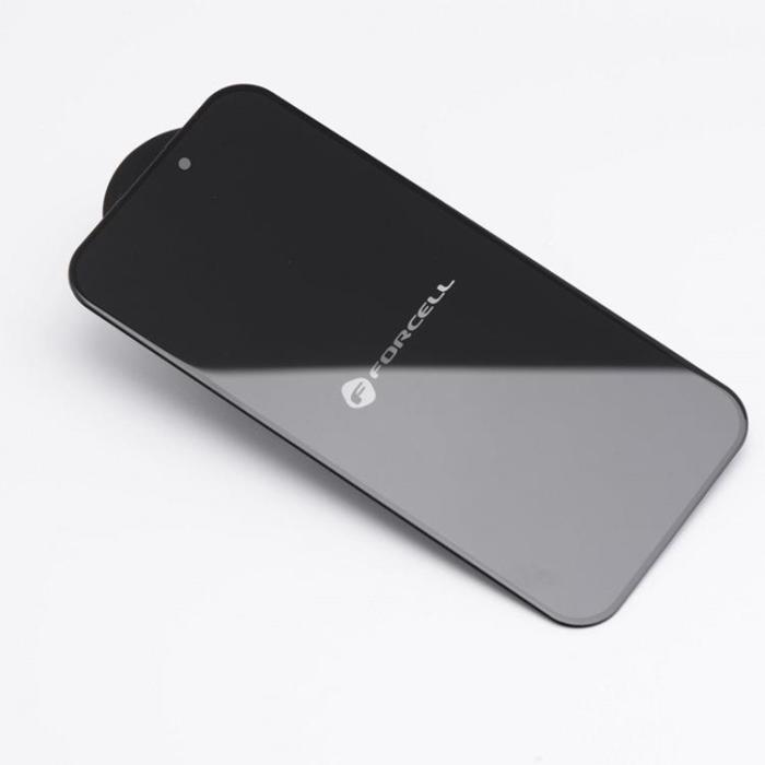 Forcell - Forcell iPhone 14 Pro Härdat Glas Skärmskydd Privacy - Svart
