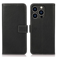 Taltech - iPhone 15 Pro Plånboksfodral Vikbart - Svart