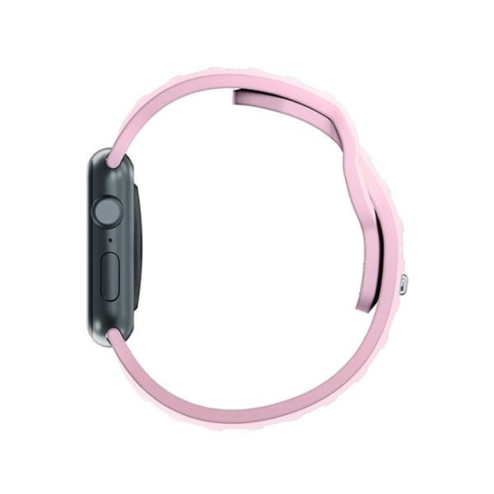 3MK - 3mk Apple Watch (38/40/41mm) Armband Silikon - Powder Pink