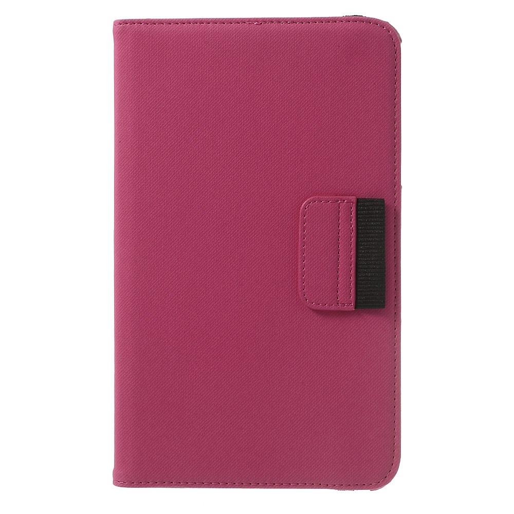 Denim Rotating Plånboksfodral till Samsung Galaxy Tab 4 8.0 (Magenta) | 2353 | AlltMobil