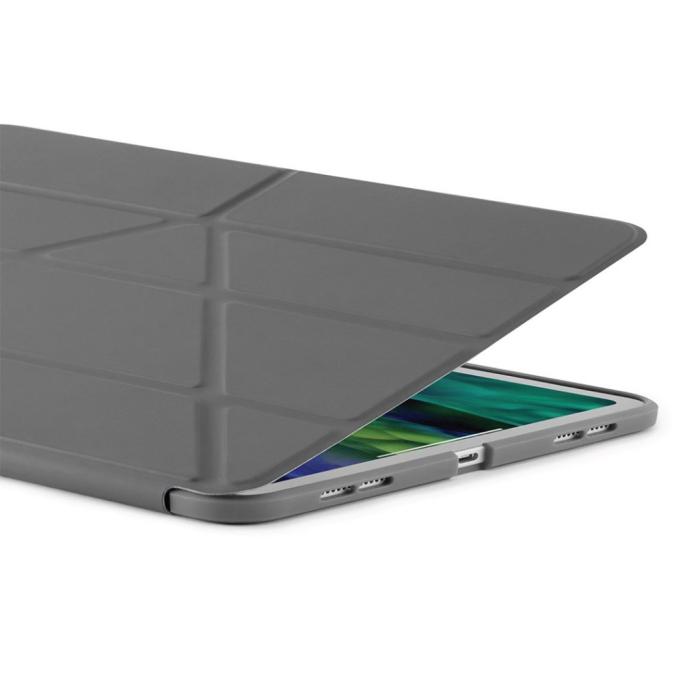 Pipetto - Pipetto iPad Pro 2020 11-tums TPU Origami fodra - Mörkgrå