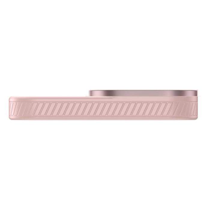 BASEUS - Baseus Crystal Skal iPhone 13 Pro - Rosa