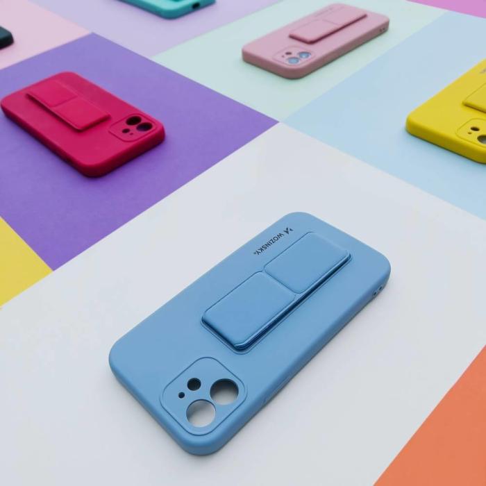 Wozinsky - Wozinsky Kickstand Silicone Skal Phone 11 Pro Max- Grå