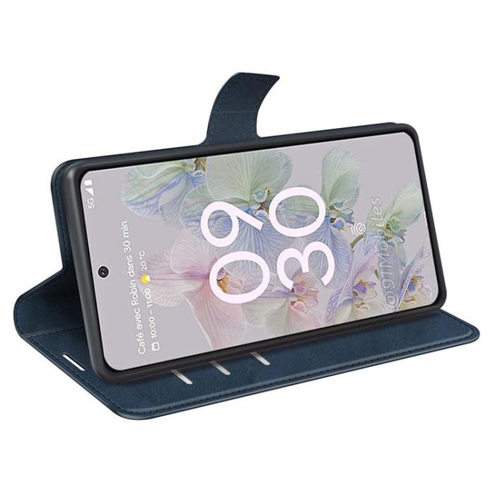 A-One Brand - Google Pixel 6a Plånboksfodral Magnetic Folio Flip - Blå