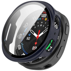 WANLONFENG - Wanlonfeng Galaxy Watch 8 (44mm) Skal PC-Ram - Blå