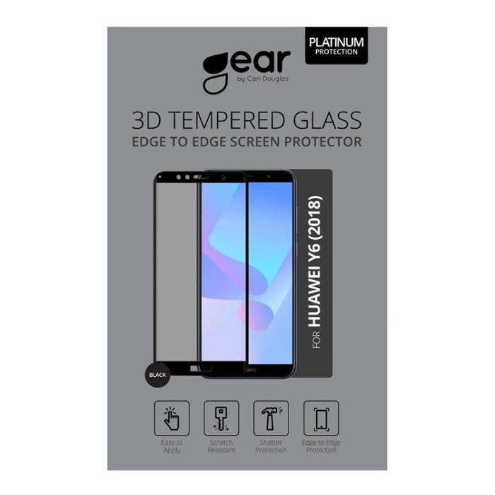 UTGATT1 - Gear Huawei Mate 30 Lite Härdat Glas 3D - Svart