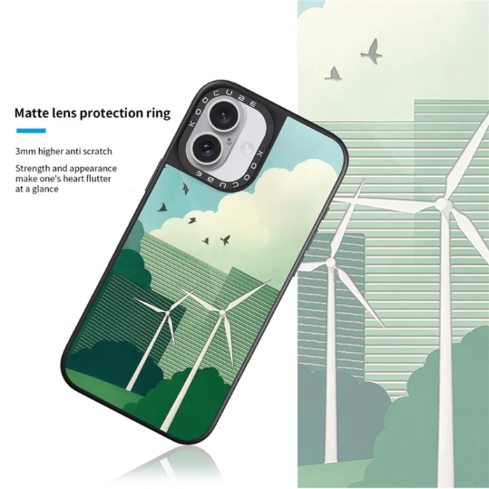 A-One Brand - iPhone 17 Mobilskal MagSafe Aluminium Silikon