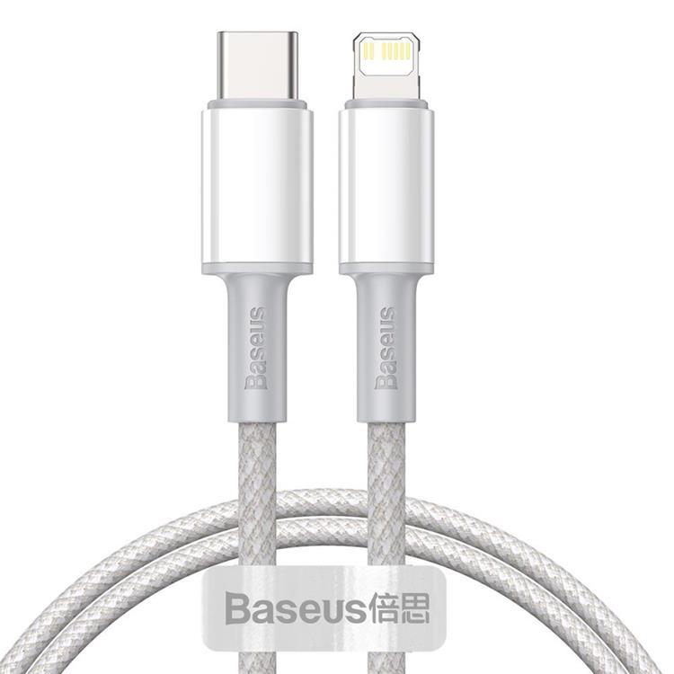 Baseus Power USB-C till Lightning kabel 20 W 1m - Vit | 3541 | AlltMobil