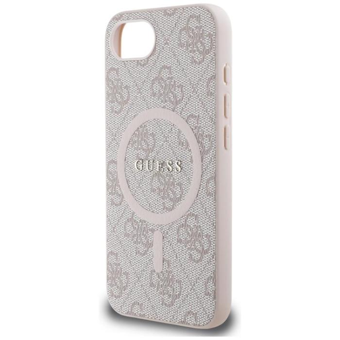 Guess - Guess iPhone 16e Mobilskal MagSafe 4G Ring Classic Logo