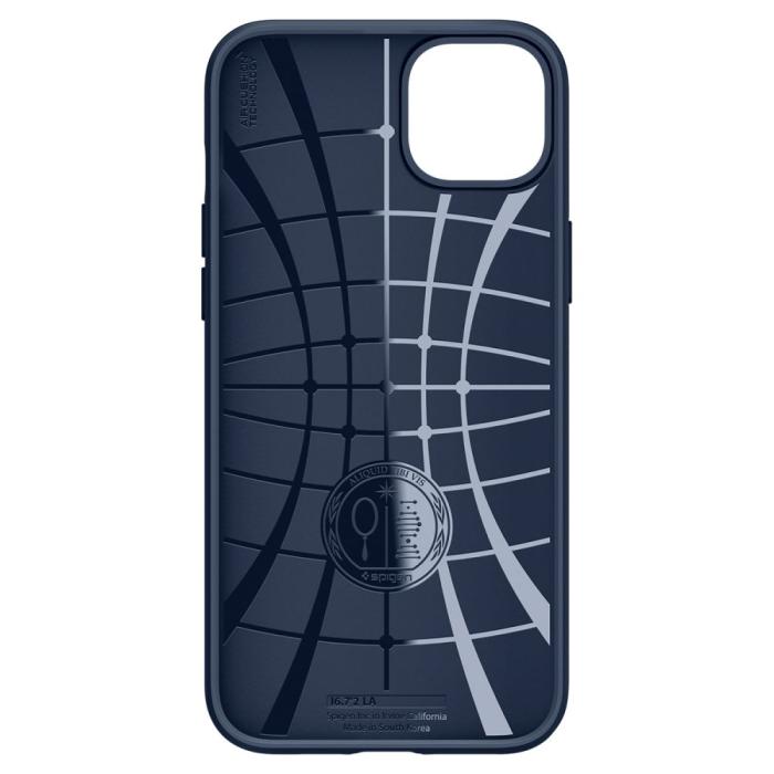 Spigen - Spigen iPhone 14 Plus Skal Liquid Air - Marinblå