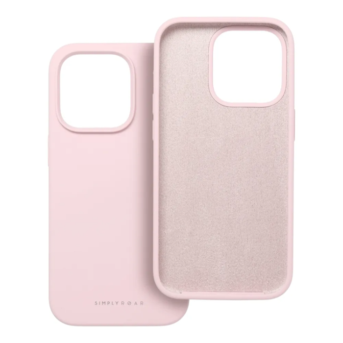 OEM - iPhone 15 Mobilskal Roar Cloud Skin - Rosa
