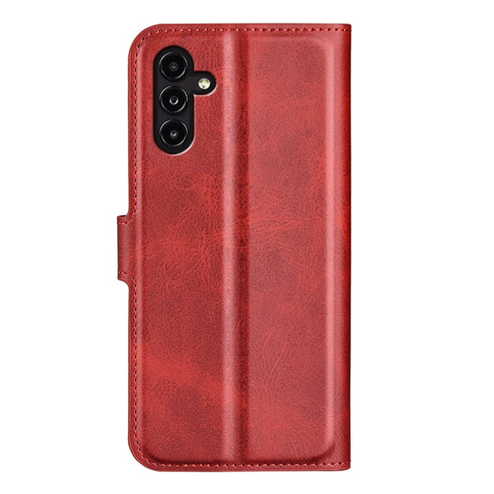 A-One Brand - Galaxy A14 5G/4G Plånboksfodral Calf Flip Folio - Röd