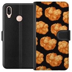 Gustaf - Pl&aring;nboksfodral till Huawei P20 lite med Nuggets