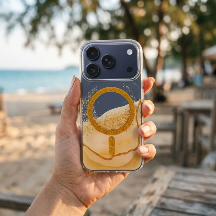 A-One Brand - Mobilskal För iPhone 17 Pro Magsafe - Guld