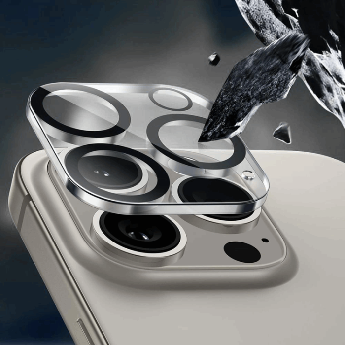 Tech-Protect - Tech-Protect iPhone 16e Kameralinsskydd Härdat glas Cam Fit Plus