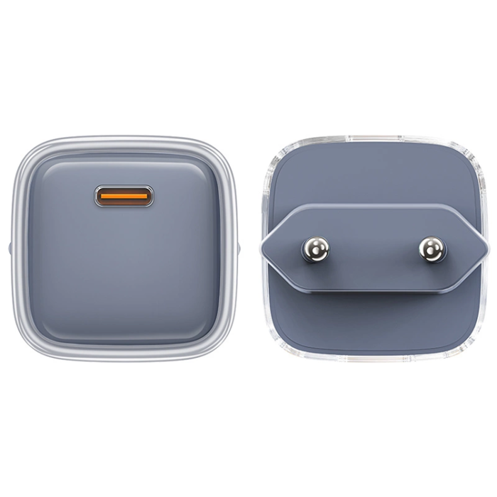 Acefast - Acefast Väggladdare USB-C 30W Med Display - Svart