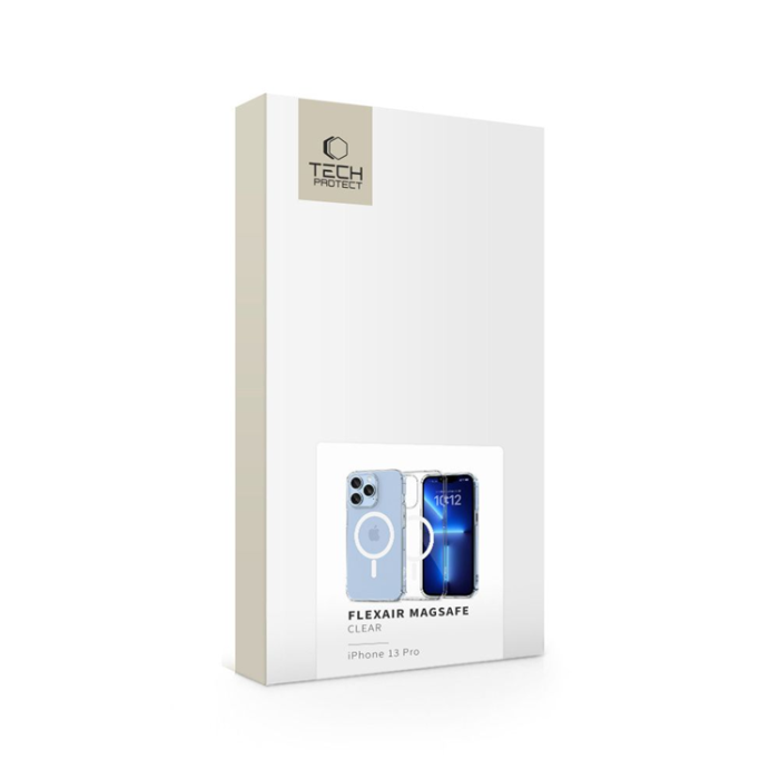 Tech-Protect - Tech-Protect iPhone 13 Pro Mobilskal Magsafe Flexair - Clear