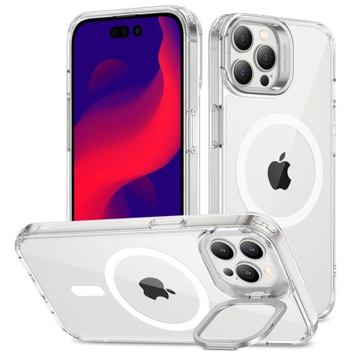 UTGATT1 - ESR iPhone 14 Pro Max Skal Kickstand Halolock Magsafe - Clear