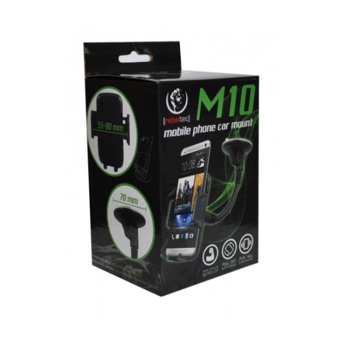 Rebeltec - Rebeltec Bilhållare Instrumentbräda för Smartphones M10 Svart
