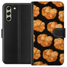 Gustaf - Pl&aring;nboksfodral till Samsung Galaxy S21 FE 5G med Nuggets