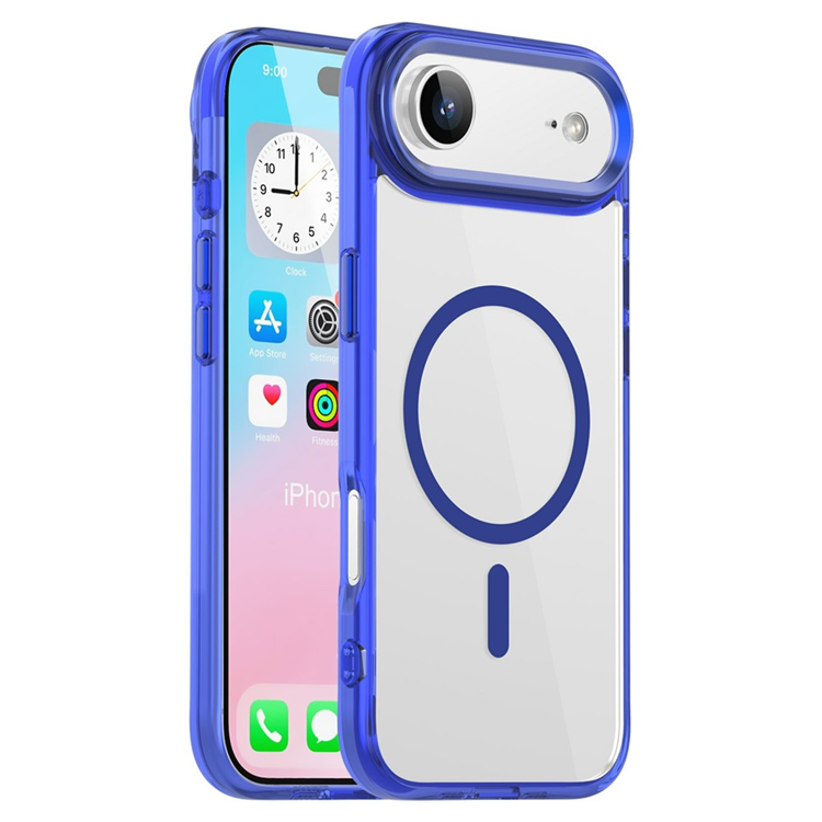 Mobilskal till iPhone Air MagSafe TPU+PC Transparent - Blå | 2353 | AlltMobil