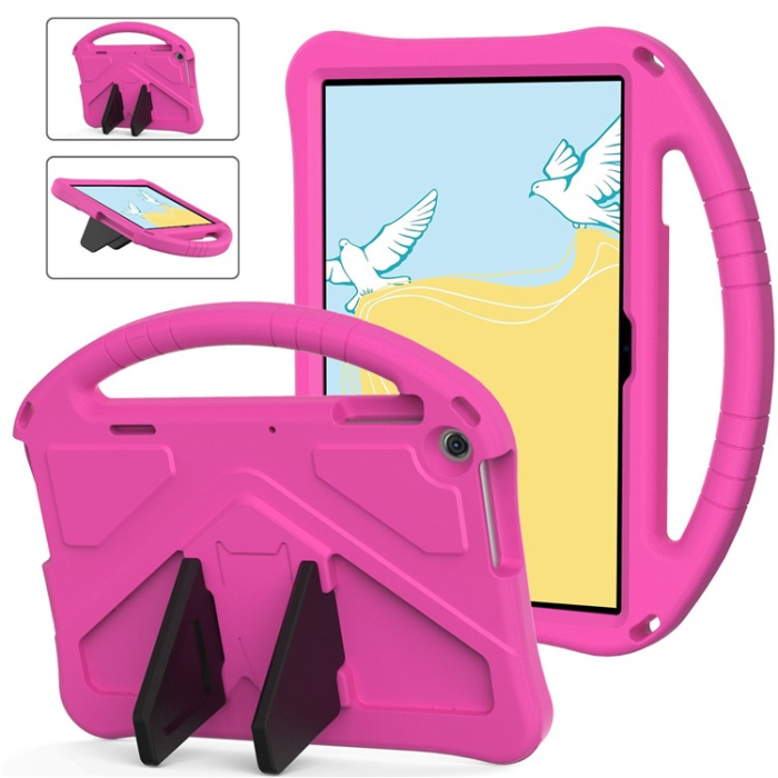 OEM - Lenovo Tab M10 (Gen 3) 10.1 Skal EVA Rugged Kickstand - Rosa