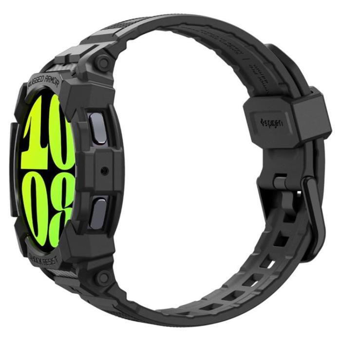 Tech-Protect - Tech-Protect Galaxy Watch 7 (44mm) Armband Rugged Armor Pro- Svart