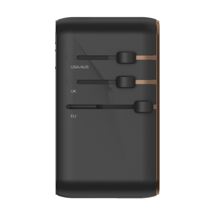 DUZZONA - MCDODO GaN Snabbladdare 3xUSB-C/USB-A 170W USB-C Kabel 1-World