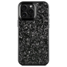 A-One Brand - iPhone 16 Pro Max Mobilskal Magsafe Aramid Fiber Forged - Silver