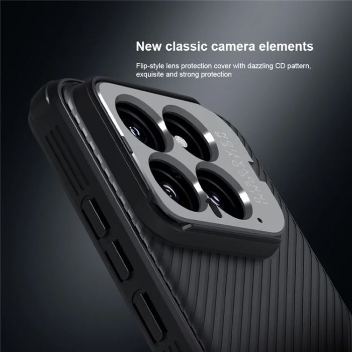 Nillkin - Nillkin Xiaomi 14 Mobilskal MagSafe CamShield Prop - Grön