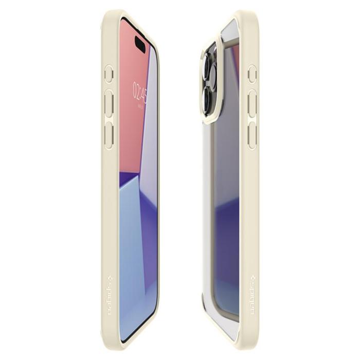 Spigen - Spigen iPhone 15 Pro Max Mobilskal Ultra Hybrid - Beige