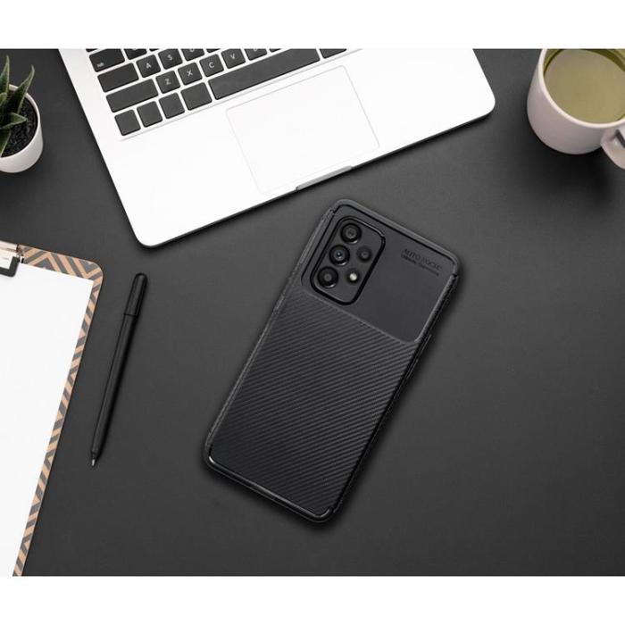 OEM - Galaxy S24 Ultra Mobilskal Carbon Premium - Svart