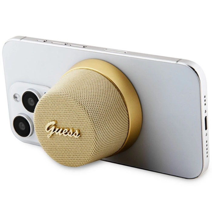 Guess - Guess Bluetooth Högtalare Magnetic Script Metal - Guld