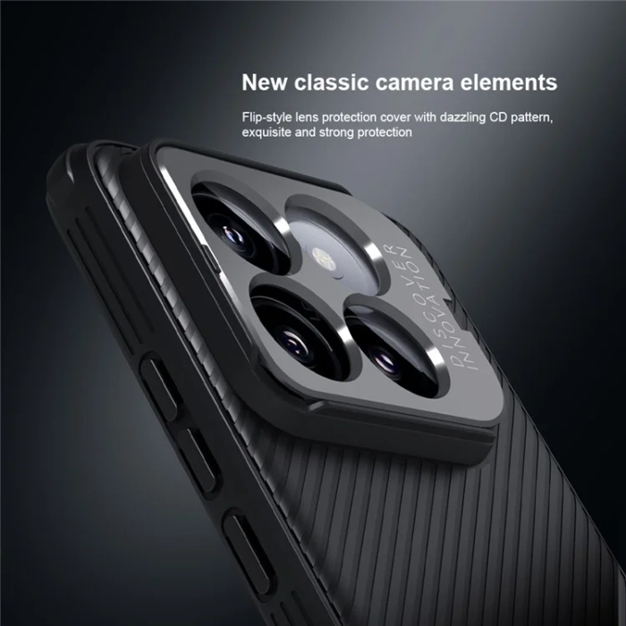 Nillkin - Nillkin Xiaomi 14 Pro Mobilskal CamShield Prop Kickstand - Blå