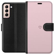 iSecrets - Pl&aring;nboksfodral till Samsung Galaxy S21 med Litet Hj&auml;rta