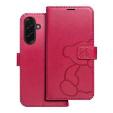 A-One Brand - Galaxy A36 5G Plånboksfodral Mezzo - Teddy Bear Magenta