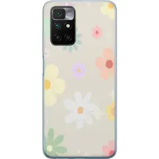 Gustaf - Mobilskal till Xiaomi Redmi 10 med fejdande blommor