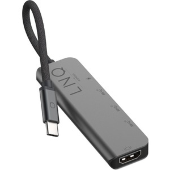 UTGATT1 - Elements 5in1 Pro Multiport Hub USB C - Grå