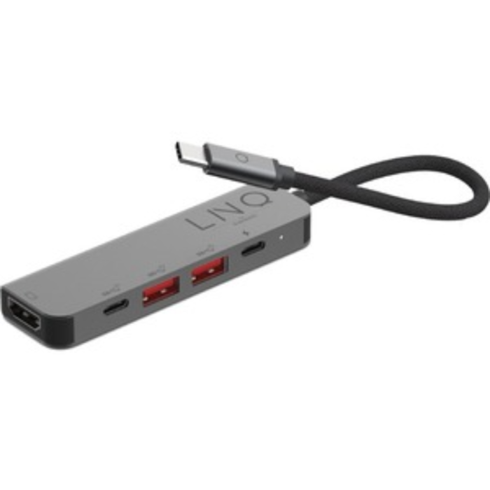 UTGATT1 - Elements 5in1 Pro Multiport Hub USB C - Grå