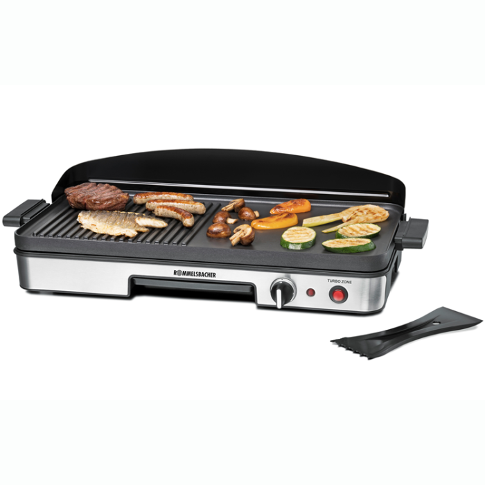 Rommelsbacher - Rommelsbacher Bordsgrill BBQ 2003 1900W Turbo 50X25cm