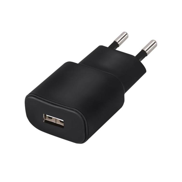 Forever - Forever Väggladdare 1x USB 2A + USB-C Kabel TC-01 - Svart