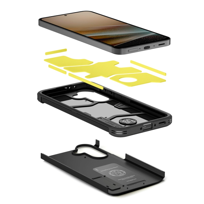 Spigen - Spigen Mobilskal För Galaxy A37 5G Tough Armor - Svart