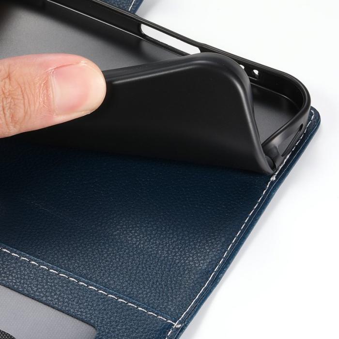 OEM - Plånboksfodral för Samsung Galaxy S26 Magnetiskt Konstläder - Mörkblå