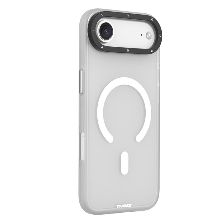 YOUNGKIT iPhone Air Mobilskal MagSafe PET TPU - Vit | 2353 | AlltMobil