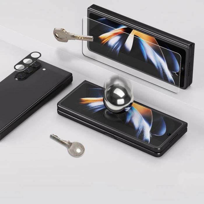 UTGATT - [2-Set] Whitestone Galaxy Z Fold 5 Härdat Glas Skärmskydd