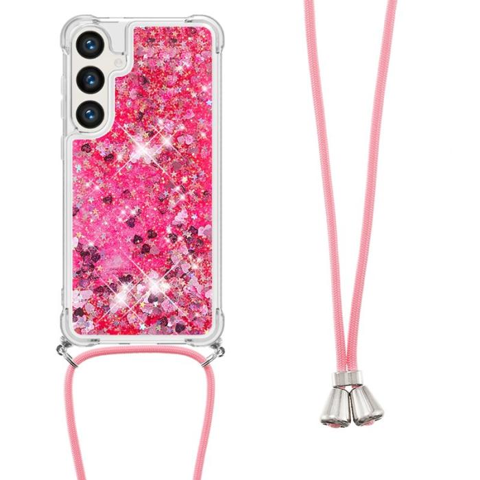OEM - Mobilskal för Samsung Galaxy S26 Plus TPU med snodd - Rosa