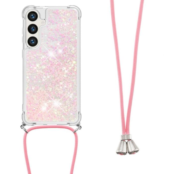 OEM - Mobilskal för Samsung Galaxy S26 Plus TPU med snodd - Rosa