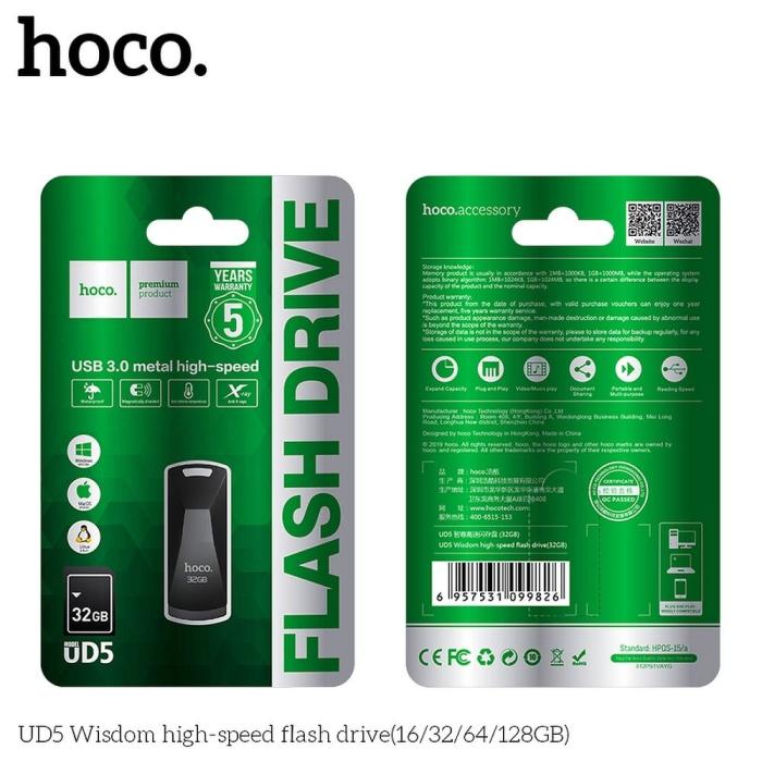 Hoco - HOCO pendrive WISDOM High-Speed UD5 32GB USB3.0